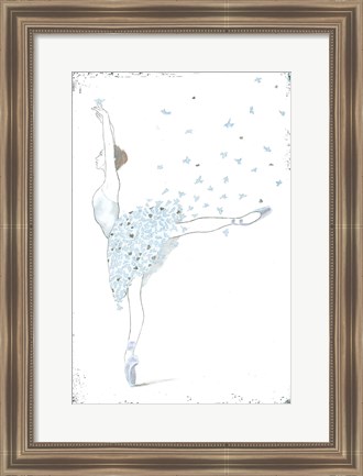 Framed Dream Dancer II no Words Print