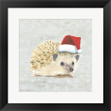 Framed Christmas Critters VI Print