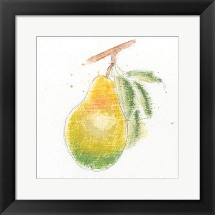 Framed Garden Delight V Print