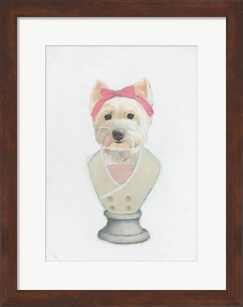 Framed Canine Couture II Print