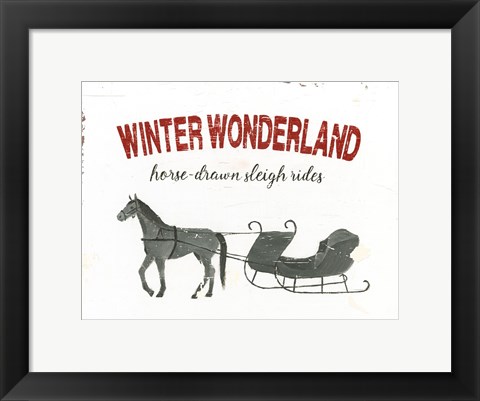 Framed Christmas in the Heartland VII Print