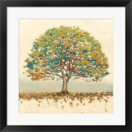 Framed Golden Oak Spice Print