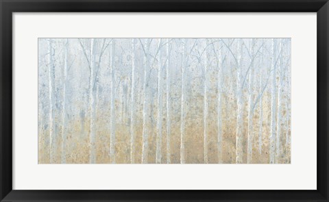 Framed Silver Waters Crop No River Print