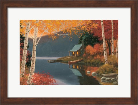 Framed Quiet Evening I Print