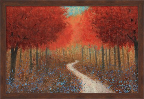 Framed Forest Pathway Print