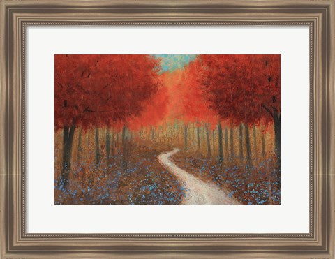 Framed Forest Pathway Print