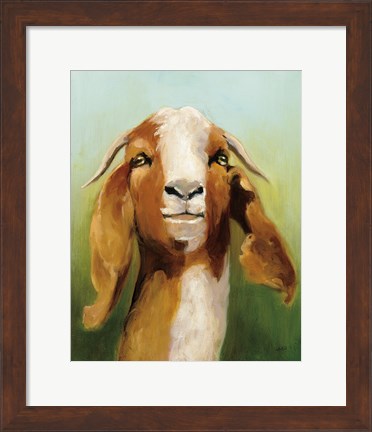 Framed Got Your Goat Print