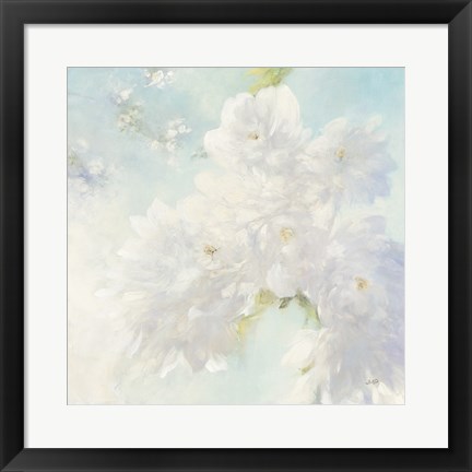 Framed Pear Blossoms Print