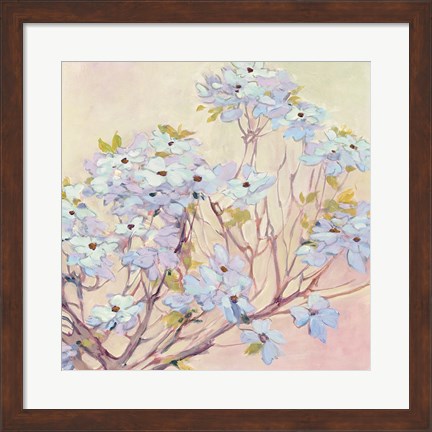 Framed Spring Dogwood II Print