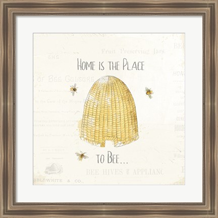 Framed Bee and Bee II Print