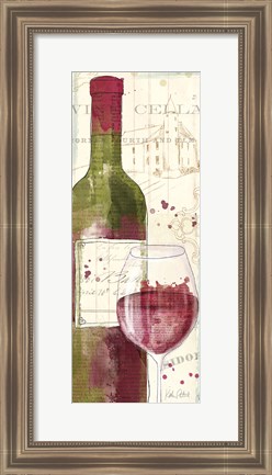 Framed Chateau Winery IV Print