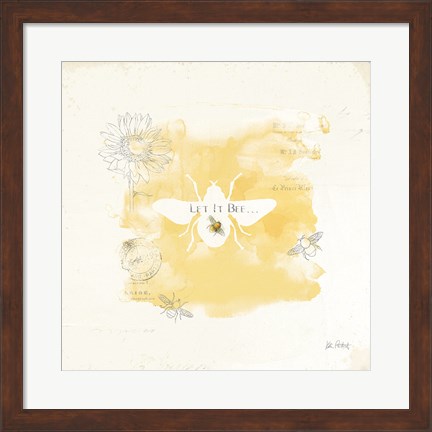 Framed Bee and Bee VII Print