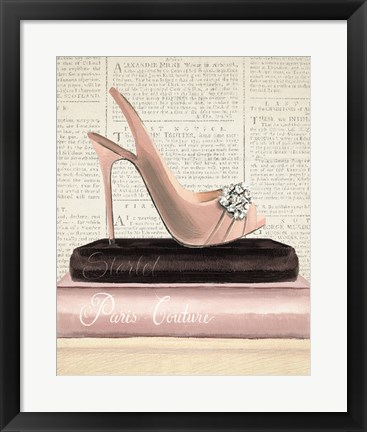 Framed Fashion Magazine III Print