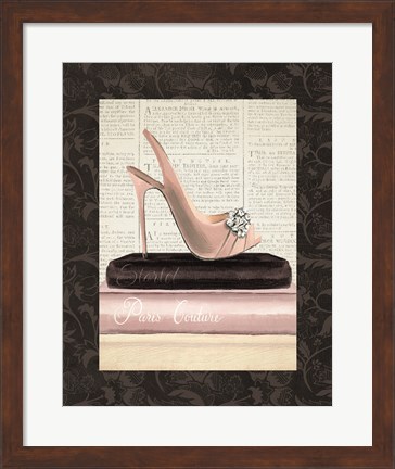 Framed Fashion Magazine III Border Print