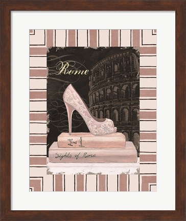 Framed City Style III Border Print