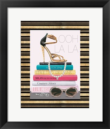 Framed Paris Style I Border Print