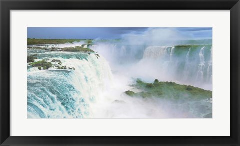 Framed Iguazu Falls, Brazil Print