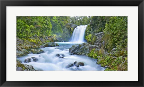 Framed Tawhai Falls, New Zealand Print