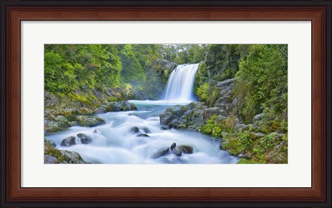 Framed Tawhai Falls, New Zealand Print