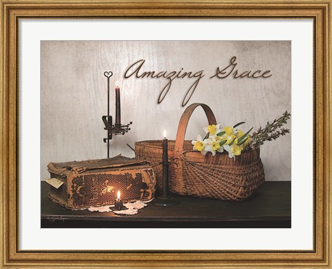 Framed Amazing Grace Print