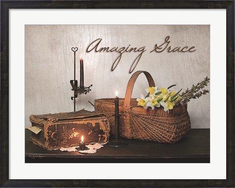 Framed Amazing Grace Print