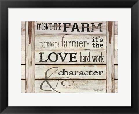 Framed It Isn&#39;t the Farm Print