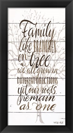 Framed Family Print