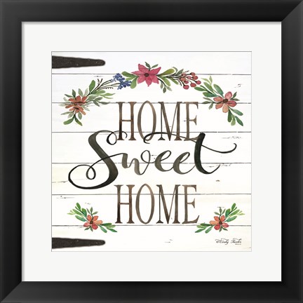 Framed Home Sweet Home Print