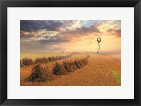 Framed Amish Country Sunrise Print