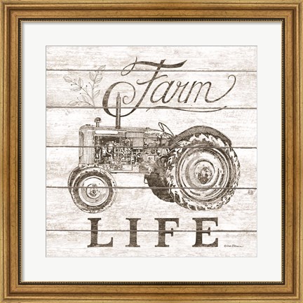 Framed Farm Life Print