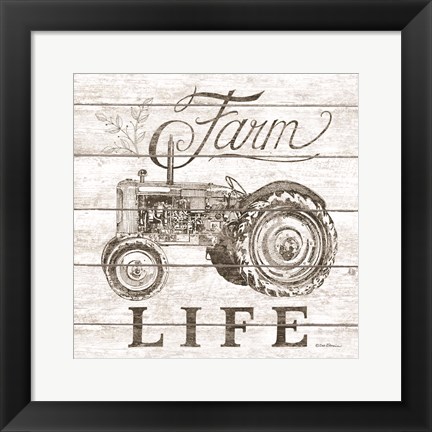 Framed Farm Life Print