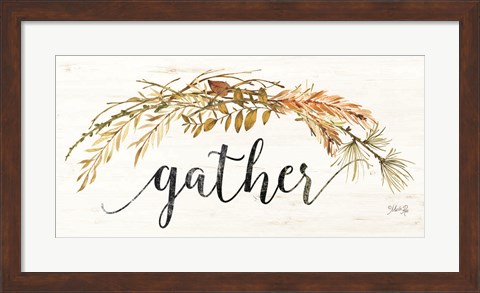 Framed Gather Print