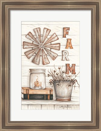 Framed Farm Print