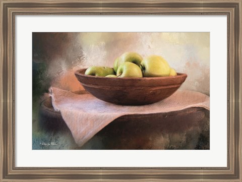 Framed Apple Still Life Print