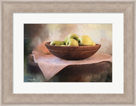 Framed Apple Still Life Print