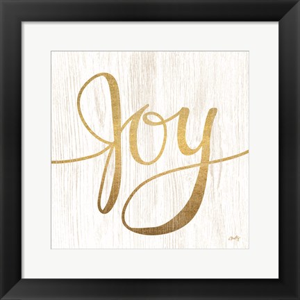 Framed Joy Print