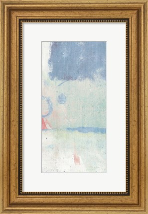 Framed Horizon Cool Chromatic III Print