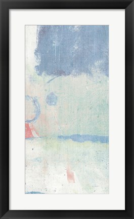 Framed Horizon Cool Chromatic III Print