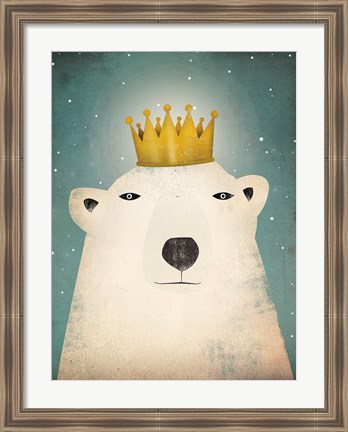 Framed Polar King Print