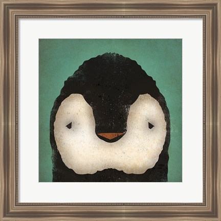 Framed Baby Penguin Print