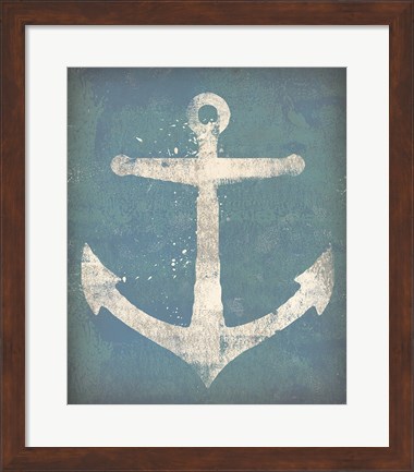 Framed Anchor Print