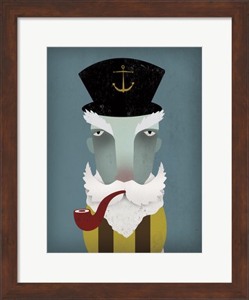 Framed Fisherman I Print