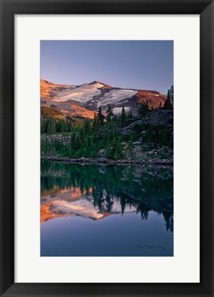 Framed Mount Jefferson Panel III Print