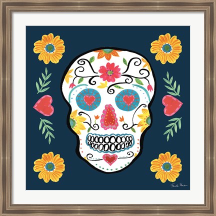 Framed Day of the Dead IV Print