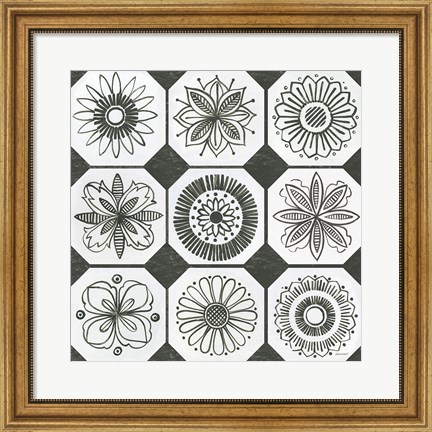 Framed Patterns of the Amazon XXI Print