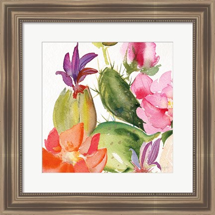 Framed Desert Rose II Print