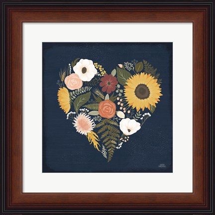 Framed Autumn Romance IX Print