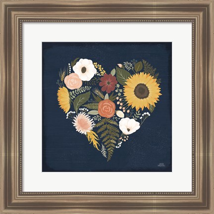 Framed Autumn Romance IX Print