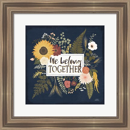 Framed Autumn Romance IV Print