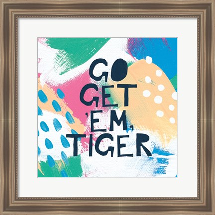 Framed Bright Inspiration II Print